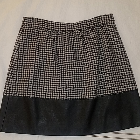 J. Crew Dresses & Skirts - J. Crew Skirt with Faux Leather